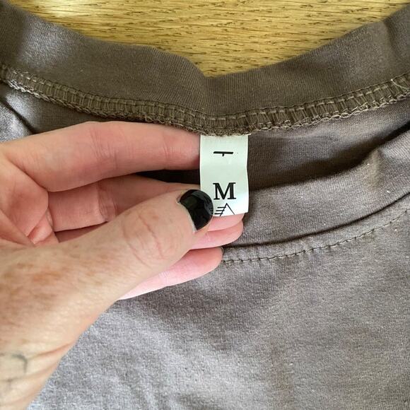 Frenchie Suffocation Tee in Tan - Picture 3 of 4